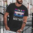 Im A Mixtape Bi Sexual Flag Supporter Lgbt Merchandise Graphic Design Printed Casual Daily Basic Men T-Shirt