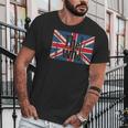 The Who Official Union Jack Flag Logo Men T-Shirt