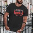 Old Guys RuleShirt For Men | Red Truck | Charcoal Men T-Shirt