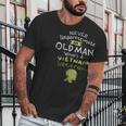 Old Man Vietnam Veteran Aesthetic Gift 2022 Men T-Shirt