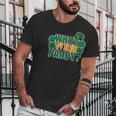 Who Is Your Paddy Daddy Funny St Patricks Day Juniors Men T-Shirt