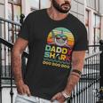 Retro Vintage Daddy Shark Doo Doo Men T-Shirt