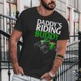 Riding Buddy Father Son Four Wheeling Atv Men T-Shirt