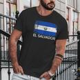 Salvadoran Flag Vintage Made In El Salvador Men T-Shirt