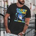 Scary Daddy Shark Doo Doo Doo Dad Birthday Gifts Men T-Shirt