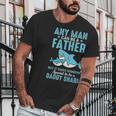 Special To Be A Daddy Shark Gift For Dad Papa Men T-Shirt