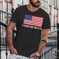 I Stand For The Flag Usa National Anthem Men T-Shirt