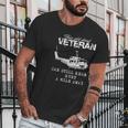 Uh1 Huey Helicopter Army Aviationveteran Graphic Design Printed Casual Daily Basic Men T-Shirt