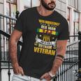 Never Underestimate An Old Who Is Also A Vietnam Veteran Gift Graphic Design Printed Casual Daily Basic Men T-Shirt