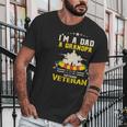 Vintage Dad Grandpa Vietnam Veteran Veteran Day Us Army Graphic Design Printed Casual Daily Basic Men T-Shirt