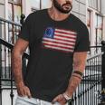 Vintage Flag American Victory 1776 Men T-Shirt