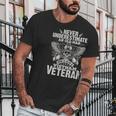 Vintage Us Flag Vietnam Veteran Fathers Day Grandfather Gift Graphic Design Printed Casual Daily Basic Men T-Shirt