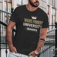 Wake Forest University Grandpa Great Gift For Grandparents Men T-Shirt