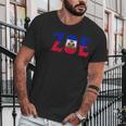 Zoe Haiti Flag Men T-Shirt