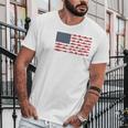 Columbia Pfg Finatic Us Flag Men T-Shirt