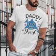 Daddy Shark Doo Doo Cute Funny Family Cool Fathers Day Gift Men T-Shirt