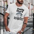 Mens Daddy Shark Doo Doo Doo Matching Family Shirt Men T-Shirt