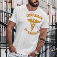 Fmf Corpsman 8404 Back Design Navy Veteran Men T-Shirt