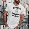 Grandpa Drinking Buddy Baby One Piece Men T-Shirt