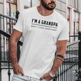 Im A Grandpa Whats Your Superpower 2022 Style Men T-Shirt