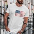 Jeeps And Paw Dog American Flag 4Th Of July Independence Day H Men T-Shirt