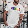 Orgullo Pride Flag Lgbtq For Pride Men T-Shirt