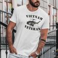 Vietnam Veteran With Huey Graphic Performance Men T-Shirt