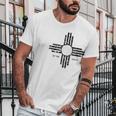 Zia Symbol New Mexico Flag State Men T-Shirt