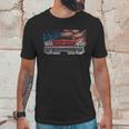 1958 Buick Front Red Us Flag Men T-Shirt