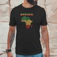 African Continent Afro American Reggae Flag Men T-Shirt