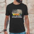 America Flag Us Air Force Vietnam Veteran Usaf Vet Graphic Design Printed Casual Daily Basic Men T-Shirt