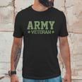 Army Veteran Distress Logo Graphic Design Printed Casual Daily Basic Men T-Shirt