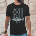 Bonito Fishing Vintage American Flag Tuna Skipjack Fisherman Men T-Shirt