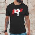 Canadian Flag Moose Maple Leaf Canada Men T-Shirt