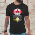 Canadian Grown With Vatican Citizen Roots Canada Vatican City Flag Tree Men T-Shirt