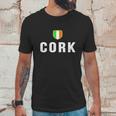 Cork Ireland Irish City Souvenir Eire FlagMen T-Shirt