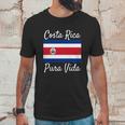 Costa Rica Pura Vida T-Shirt Beautiful National Flag Tee Men T-Shirt