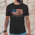 Dont Tread On Me Vintage Usa American Flag Distressed Men T-Shirt