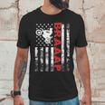 Father S Day Black Braaap Vintage Usa American Flag Men T-Shirt