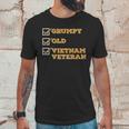 Funny Veteran Grumpy Old Vietnam Veteran Men T-Shirt