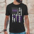 Go Tcu Horned Frogs American Flag Men T-Shirt