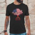 Moroccan Roots American Flag Morocco Gifts Men T-Shirt