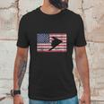 Patriotic B2 Stealth Bomber American Flag T-Shirt Men T-Shirt