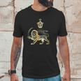 Persian Flag Iranian Lion Sun And Crown Men T-Shirt