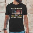 Proud Son Of Vietnam Veteran American Flag Men T-Shirt