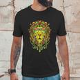 Rastafari Lion Dreadlock Jamaican Flag Reggae Music Rasta Men T-Shirt