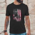 Rodeo Bull Rider Patriotic American Flag Cowboys Men T-Shirt