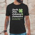 Saint Patricks Day Jack Jim Johnny Jameson Fathers Men T-Shirt