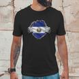 Super Salvadoran Heritage El Salvador Roots Flag Gift Men T-Shirt