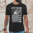 Vietnam Veteran 2022 Black White Great Flag Men T-Shirt